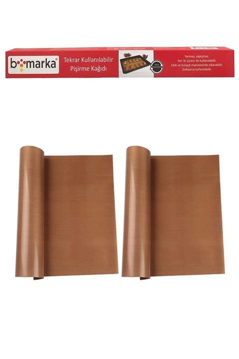 Bymarka Yıkanılabilir Fırın Kağıdı & Mangal Örtüsü (TARIM VE ORMAN BAKANLIĞI ONAYLI) (2'Lİ PAKET)