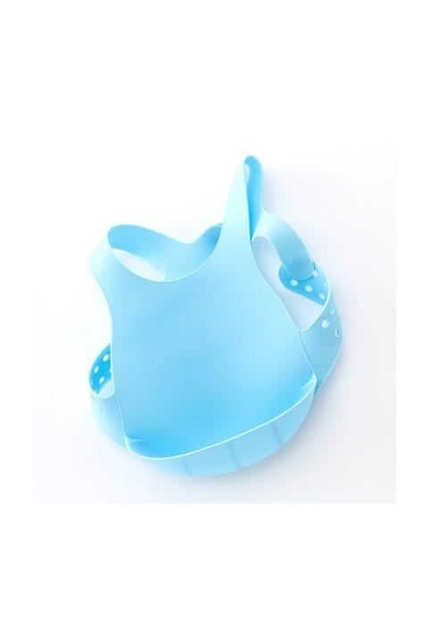 Oioi Silikon Mama Önlüğü (Mavi)