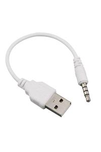 AldımGeldi Aux To Usb 2.0 M/m Erkek Çevirici Kablo 3.5 mm Jack Stereo Oto