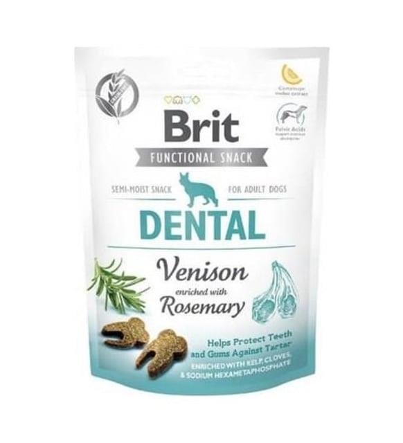Brit Functional Snack Dental Geyik Etli Ve Biberiyeli Köpek Ödül Maması 150 gr