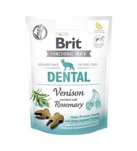 Brit Functional Snack Dental Geyik Etli Ve Biberiyeli Köpek Ödül Maması 150 gr