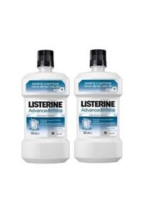 Listerine Advanced White Beyazlatıcı Gargara 500 Ml 2 Adet