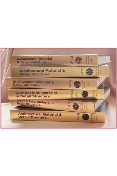 Design Media Publishing Limited Cephe Tasarımları Mimarlık Kitap Seti: Ingilizce ( Architectural Material & Detail Structure)