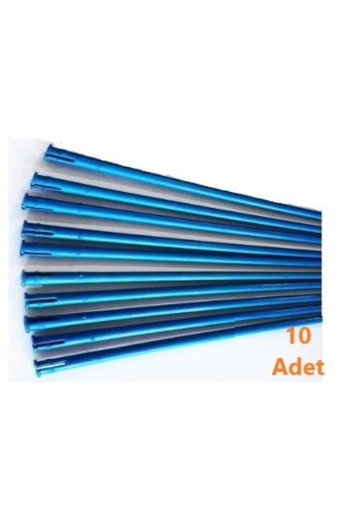 SUWAR Alice Power25 Zeytin Çırpma Makinası Mavi Konik Çubuk 10lu Eko Paket