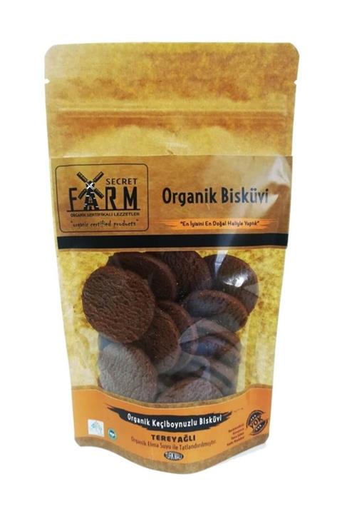 Secret Farm Organik Tereyağlı Keçiboynuzlu Bisküvi 100 gr