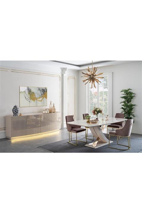 Engince Mobilya Glorya Yemek Odası Takımı