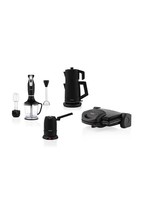 Taç Life Multi Set Mat Siyah