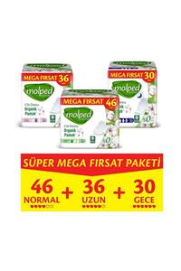 Molped Pure&soft Hijyenik Ped Süper Mega Paket 112 Adet