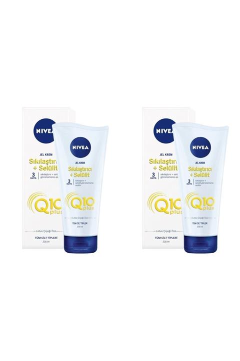 Nivea Q10 Plus Sıkılaştırıcı Selülit Jel Kremi 200 ml 2 Adet