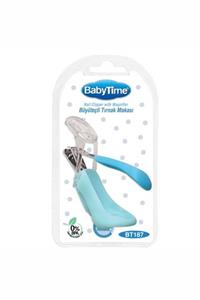 Babytime Baby Time Büyüteçli Tırnak Makası Mavi