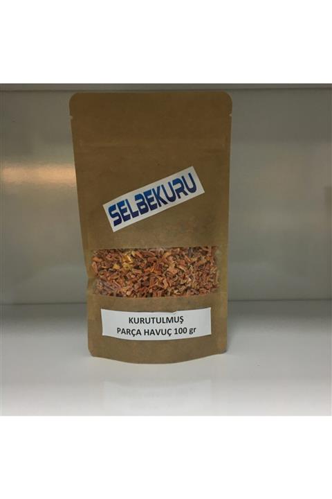SELBEKURU Kurutulmuş Parça Havuç 100 Gr