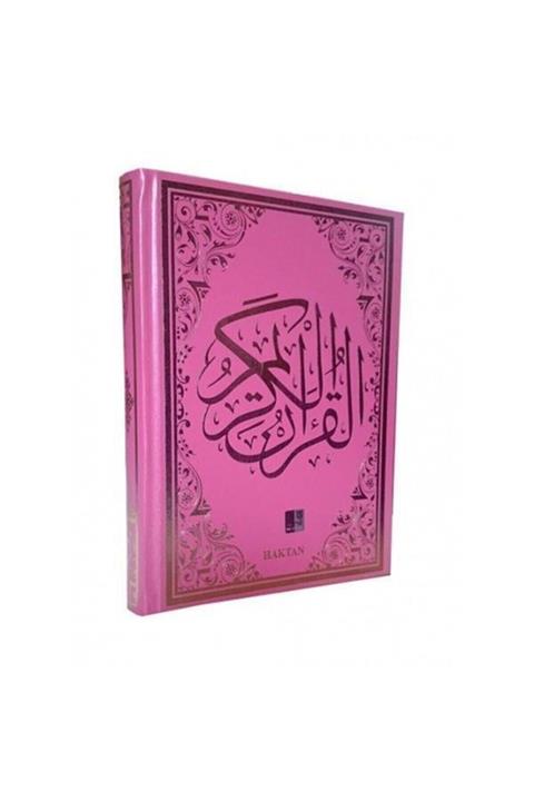 Hocadan Rahle Boy Kuran'ı Kerim Pembe Haktan Yayınları Haktan Yayıncılık