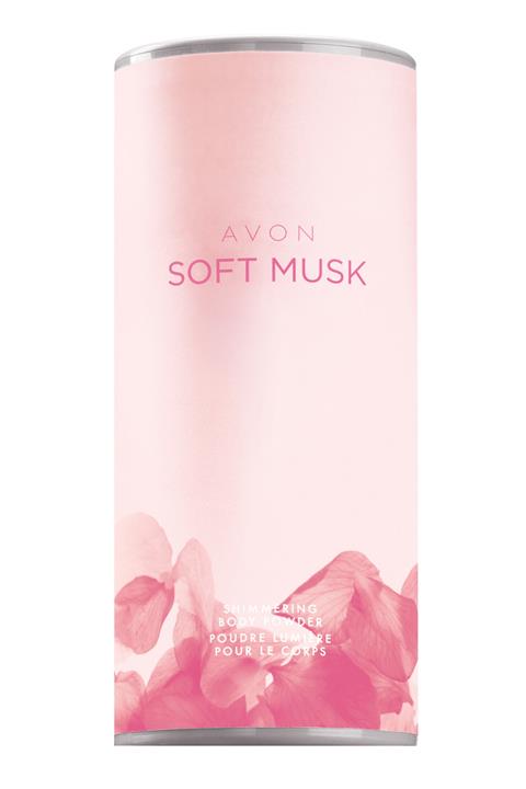 AVON Soft Musk Pırıltılı Vücut Pudrası 40 g 8681298930587