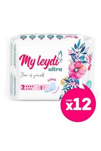 MYLEYDİ Ultra Hijyenik Ped Uzun 96 Adet (12 Paket )