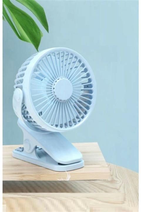 GLRTech Taşına Bilir 3 Kademeli Masa Üstü El Fanı Ile Yazını Kışa Çevir Şarjlı Mini Fan Pervane Bd-x720