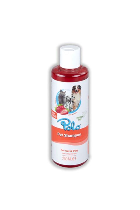 Polo Argan Yağlı Çilek Kokulu Kedi Köpek Şampuanı 250 ml
