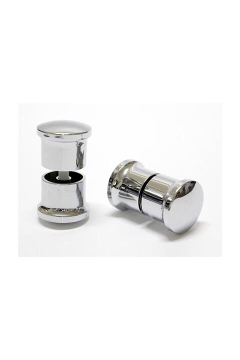 Alucorex Alüminyum 2 Kapılık Duşakabin Kulpu Cam Duşakabin Topuz Kulp (1.kalite)