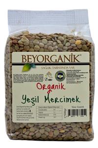 BEYORGANİK Organik Yeşil Mercimek 500 gr