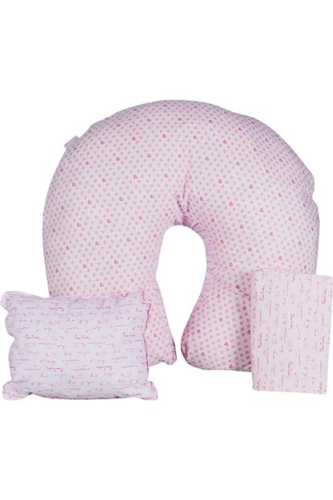 Pierre Cardin Anneler İçin Pembe 3 Lü Emzirme Seti