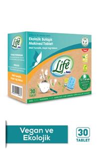 Life by Fakir Ekolojik Vegan Bulaşık Makinesi Tablet Deterjanı 30'lu