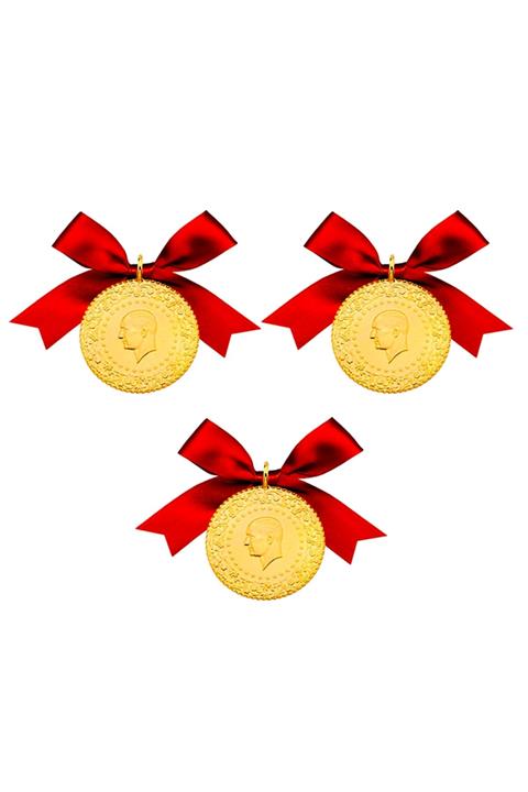 Ahlatcı Sarrafiye-3 Adet Eski Tarihli Tam Altın