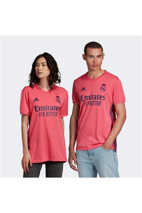 adidas Unisex Pembe Spor T-Shirt Real A Jsy