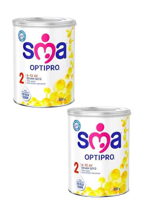 SMA 2 Numara 800 gr Optipro Devam Sütü 2'li