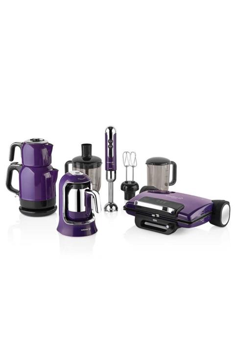 KORKMAZ A1814 Lavanta 14 Parça Elektro Set