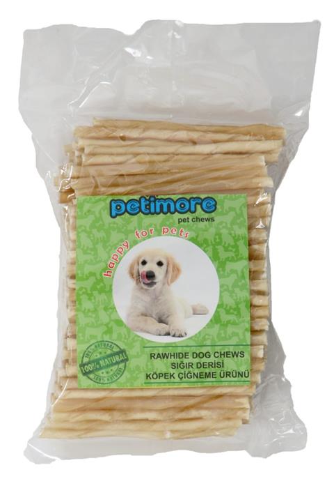Petimore Xs-s Puppy Naturel Ince Çubuk 160 Li Torba Çiğneme Kemiği