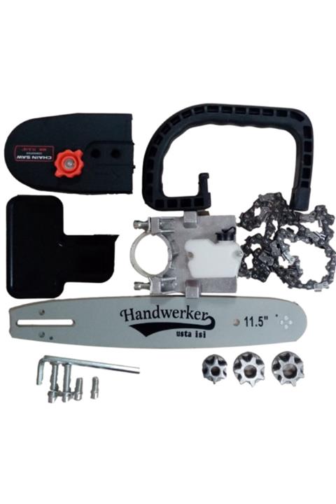 handwerker Yağ Depolu Avuç Taşlama Zincirli Testere Aparatı 35 Cm