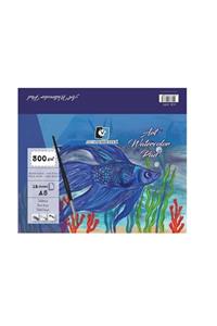 Alex Schoeller Art Watercolor Pad Suluboya Defteri Blok A5 300 Gr 12 Sayfa