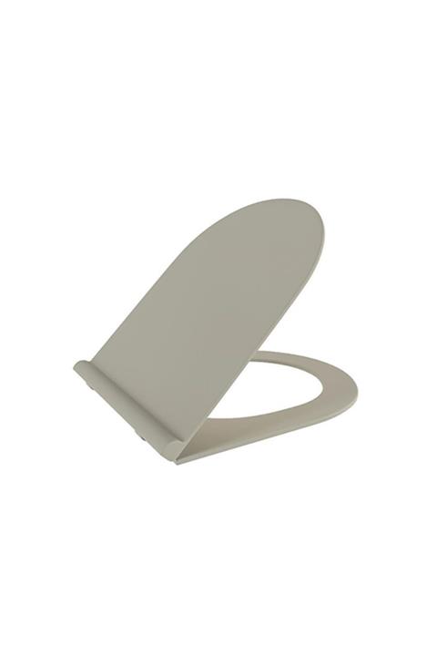 Bocchi Pure Slim Klozet Kapağı Yavaş Kapanır Mat Yasemin A0330-007