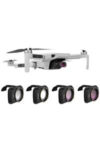 Profisher Djı Mavic Mini Kamera Lens Filtre 4 Lü Set Mcuv Cpl Nd4 Nd8