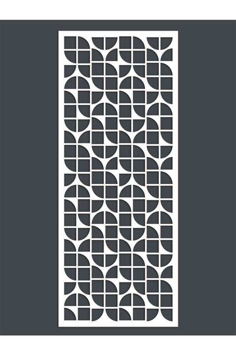 Liar Dekor Liar Ahşap Seperatör (PARAVAN) - Ksp-73 - (18 MM) - (85 CM X 210 CM) - (BEYAZ)