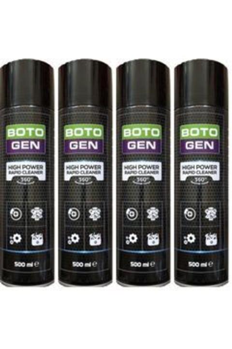 BOTOGEN Fren Balata Temizleyici Sprey 500ml x 4 Adet