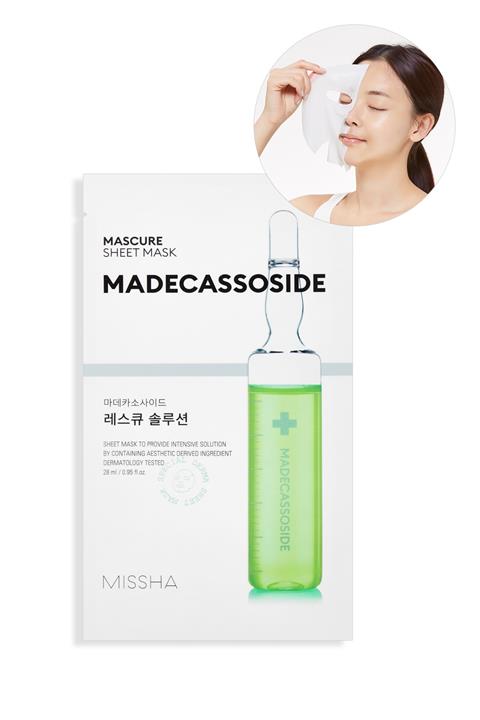 Missha Hassas Ve Kuru Ciltler İçin Madecassoside İçerikli Maske (1ad) Mascure Rescue Solution Sheet Mask