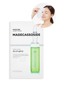 Missha Hassas Ve Kuru Ciltler İçin Madecassoside İçerikli Maske (1ad) Mascure Rescue Solution Sheet Mask