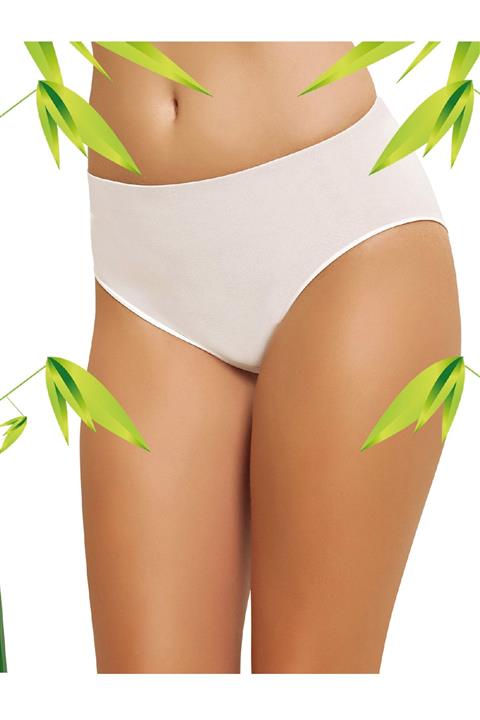 QEN Bambu 5li Yüksek Bel Iz Yapmaz Külot