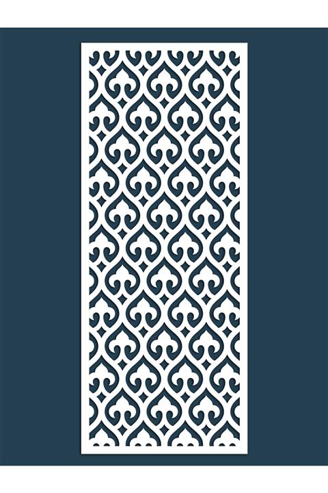 Liar Dekor Liar Ahşap Seperatör (Paravan) - KSP-28 - (18 mm) - (85 cm x 210 cm) - (Beyaz)