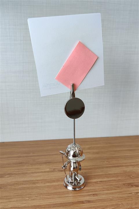 HEDİYELİMANİ Golf Not Tutucu Kıskaç Notluk Metal