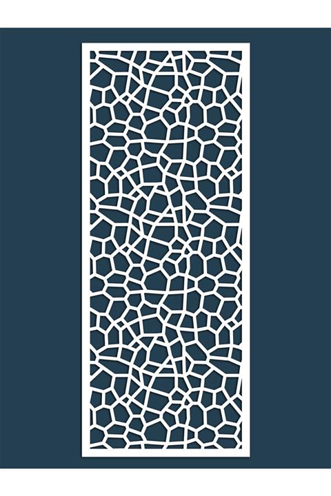 Liar Dekor Liar Ahşap Seperatör (Paravan) - KSP-30 - (18 mm) - (85 cm x 210 cm) - (Beyaz)