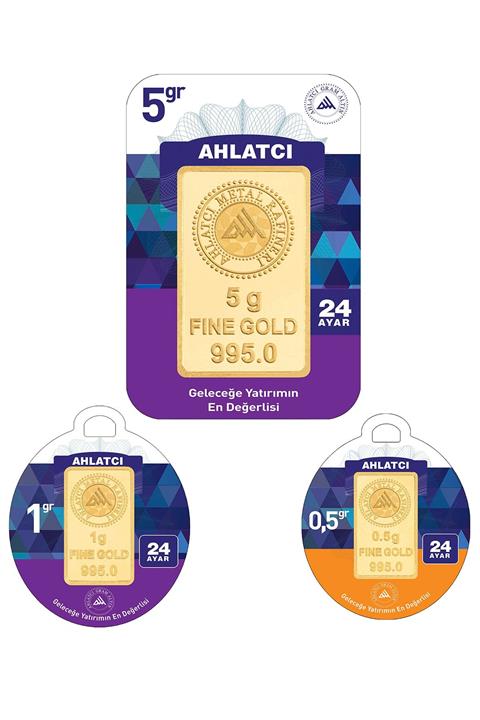 Ahlatcı 24 Ayar-6.5 Gram Külçe Altın