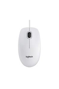 logitech B100 Optik Kablolu Usb Mouse (beyaz)