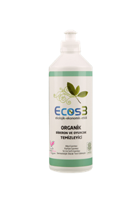 Ecos3 Organik Biberon Ve Oyuncak Temizleyici 500 ml