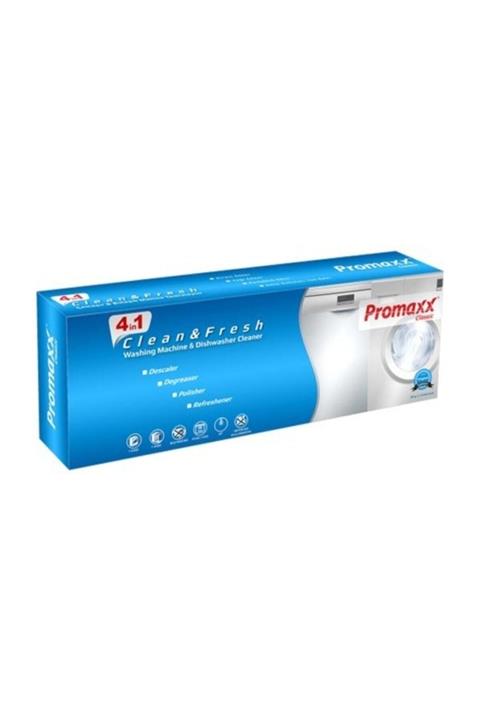 Promaxx Çamaşır & Bulaşık Makinesi Kireç, Yağ, Kötü Koku Temizleyici Toz. 10'lu Paket