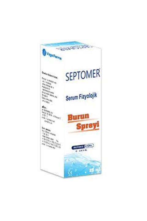Septomer Serum Fizyolojik Burun Damlası 25 ml