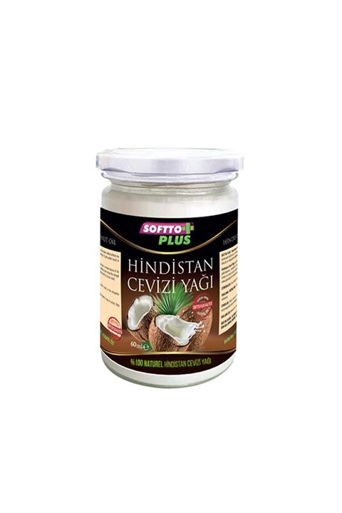 Softto Plus Hindistan Cevizi Yağı 60 ml