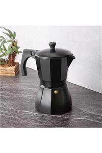 Tabivar Tohana Moka Pot Cezve Siyah Kahve Espresso Pot  6 Fincanlık