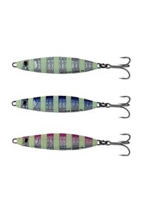 Savage Gear Psycho Sprat 60g Jigging Suni Yem Fosforlu Glow Zebra