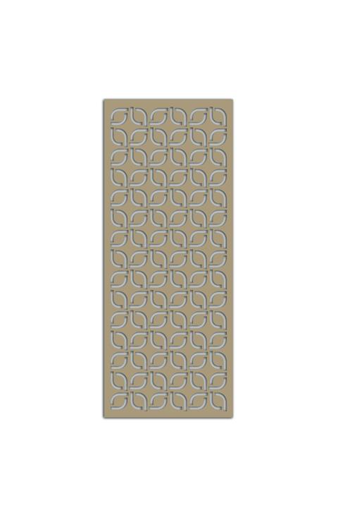 Liar Dekor Liar Ahşap Seperatör (Paravan) - KSP-27 - (10 mm) - (69 cm x 139 cm) - (Ham)